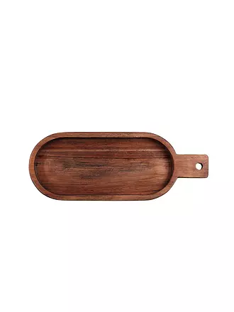 ASA SELECTION | Vassoio ovale piatto "Wood" 33,4x13cm (Acacia maciza) | 